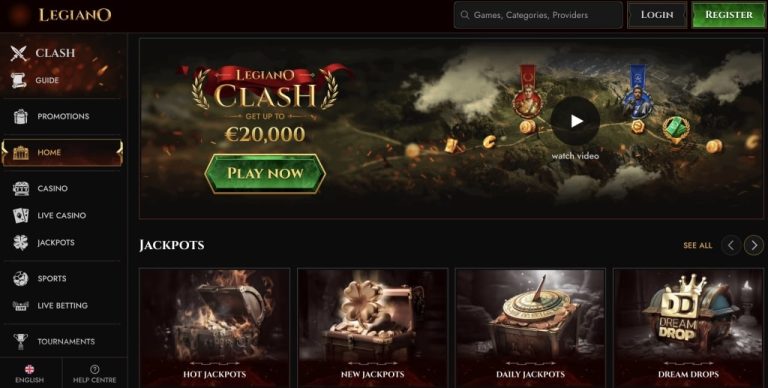 Legiano Casino: Esplora la piattaforma