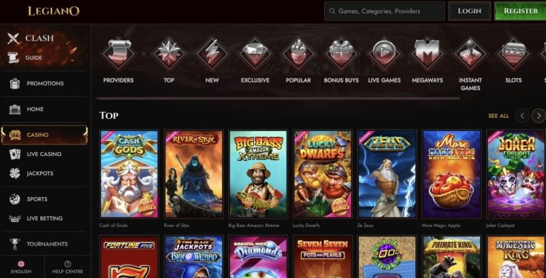 Legiano Casino: Esplora la piattaforma